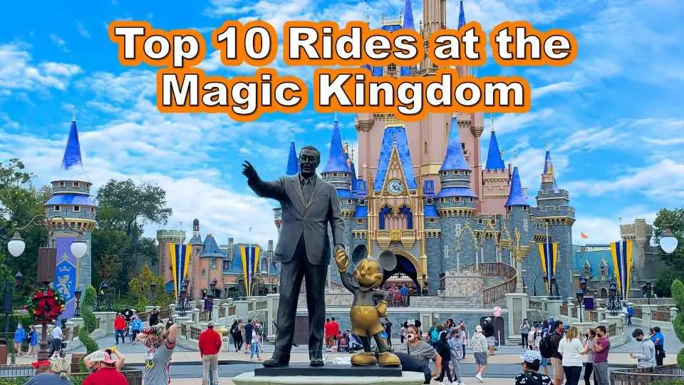 magic kingdom map best disney world rides