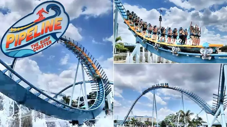 Pipeline: The Surf Coaster at SeaWorld Orlando